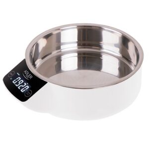Köögikaalud Adler  Kitchen scale with a bowl AD 3166 Maximum weight (capacity) 5 kg, Graduation 1 g, Display type LCD, White 