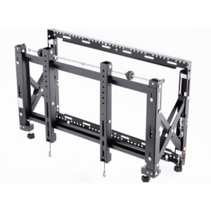 TV kronšteini EDBAK  Video Wall Pop-Out Mount with Quick Release VWPOP65-L 42-65 ", Maximum weight (capacity) 60 kg, Black 