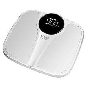 Напольные весы Adler  Bathroom Scale AD 8172w	 Maximum weight (capacity) 180 kg, Accuracy 100 g, Body Mass Index (BMI) measuring, White 