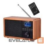 Interactive solution Adler  Radio DAB+ Bluetooth AD 1184	 Display LCD, Black/Brown, Alarm function 