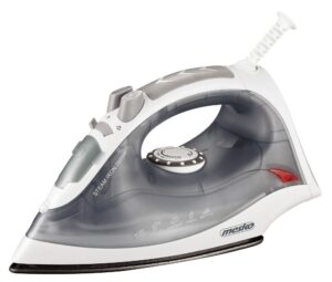 Iron Mesko  MS 5037	 Steam Iron, 2800 W, Water tank capacity 170 ml, Continuous steam 35 g/min, Grey 