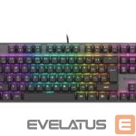Arvuti klaviatuur Genesis  THOR 303 TKL, Mechanical Gaming Keyboard, RGB LED light, US, Black, Wired, USB Type-A 
