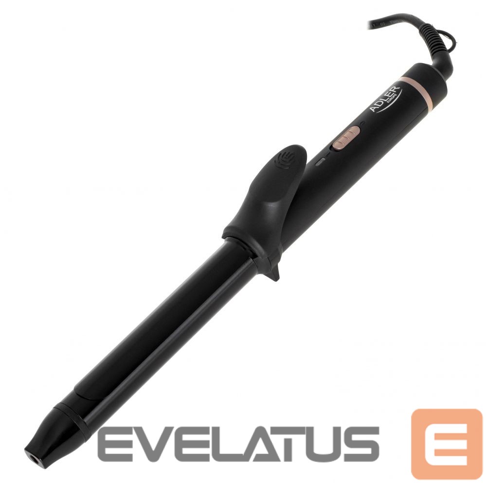 Fööni pintsel Adler Curling Iron AD 2115 Barrel diameter 25 mm, Temperature (max) 200 °C, Black