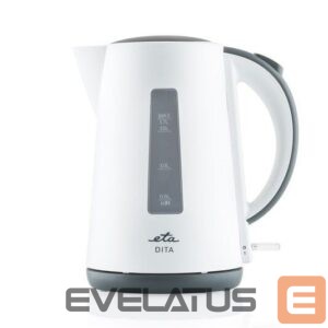 Veekeetja ETA  Kettle 160390000 Electric, 2200 W, 1.7 L, Plastic, 360° rotational base, White 