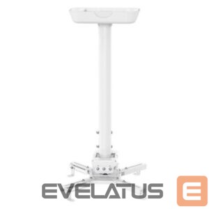 TV bracket Sunne  Ceiling Projector Bracket Mount Ceiling mount,  PRO300M2, Adjustable Height, Tilt, Swivel, Maximum weight (capacity) 35 kg, Steel/White 