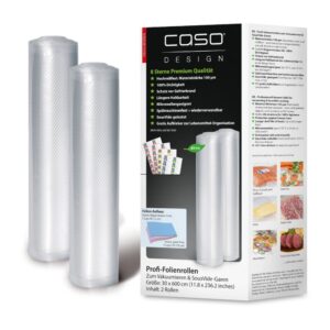 Filtrai ir priedai Caso  Foil rolls 01222 2 units, Dimensions (W x L) 30 x 600 cm, Ribbed 