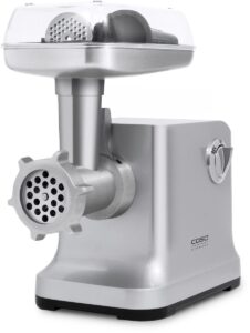 Mėsmalė Caso  Meat Grinder  FW2000 Silver, Number of speeds 2, Accessory for butter cookies; Drip tray 