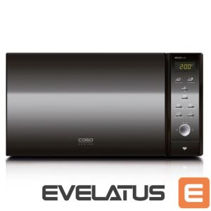 Microwave Caso  Microwave MCG30 Ceramic chef Free standing, 30 L, 900 W, Convection, Grill, Black, Ceramic bottom (no plate) 