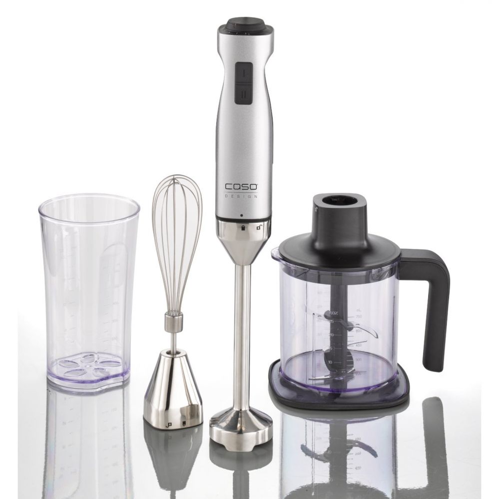 Mikserid ja blenderid Caso Blender HB 1000 Hand Blender, 1000 W, Number of speeds Variable, Turbo mode, Chopper, Stainless steel