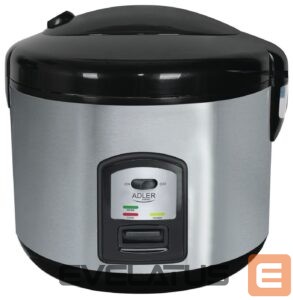 Kiti smulkūs buitiniai prietaisai Adler  AD 6406 Rice cooker  AD 6406 1,5 L, Black, Stainless steel, Lid included 