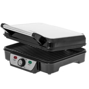 Stalo grotelės Mesko  Grill MS 3050 Contact grill, 1800 W, Black/Stainless steel 