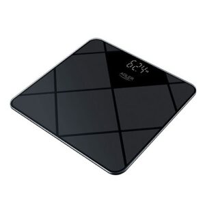 Svarstyklės Adler  Bathroom Scale AD 8169 Maximum weight (capacity) 180 kg, Accuracy 100 g, Graphite/Black 