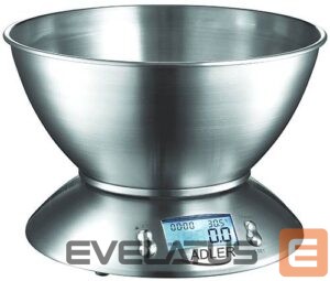 Virtuvinės svarstyklės Adler  AD 3134 Maximum weight (capacity) 5 kg, Stainless steel 