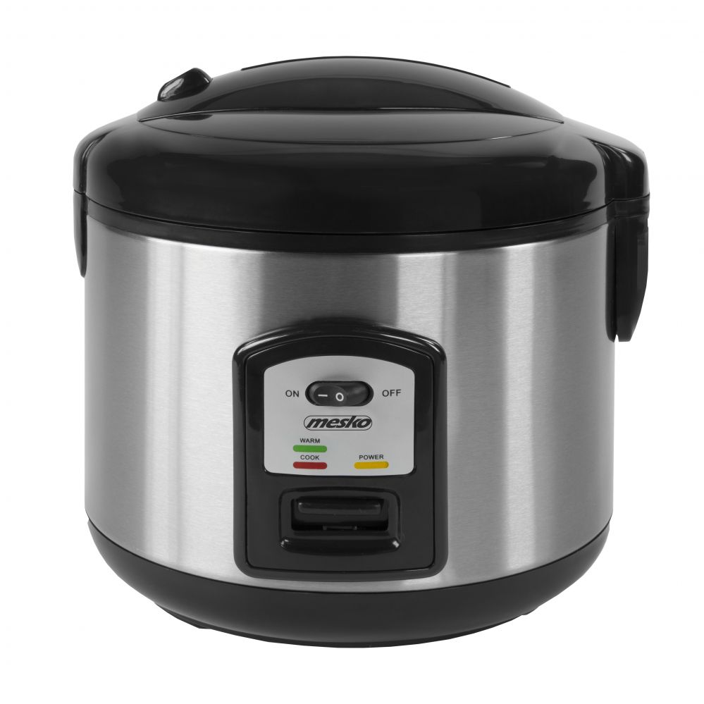 Muud väikesed kodumasinad Mesko Rice cooker MS 6411 1000 W, 1.5 L, Black/Stainless steel