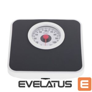 Svarstyklės Adler  Mechanical Bathroom Scale AD 8178 Maximum weight (capacity) 120 kg, Accuracy 1000 g, Black 