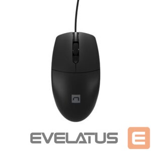 Computer mouse Natec  Mouse Ruff 2, Optical, Black, Wired 
