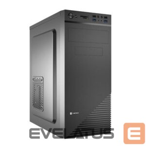 Computer case Natec  PC case Cabassu G2 	Black, Midi Tower, Power supply included No 