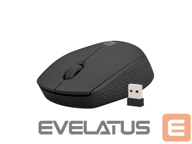 Arvutihiir Natec Mouse Stork Wireless, Black, Bluetooth, 2.4 GHz