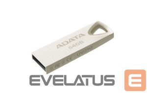 USB atmintinė ADATA  UV210 64 GB, USB 2.0, Silver 