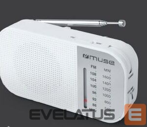 Interactive solution Muse  M-025 RW, Portable radio, White 