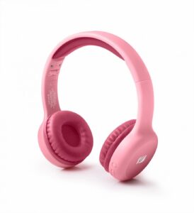Vadu austiņas Muse  Bluetooth Stereo Kids Headphones M-215BTP Over-Ear, Wireless, Pink 