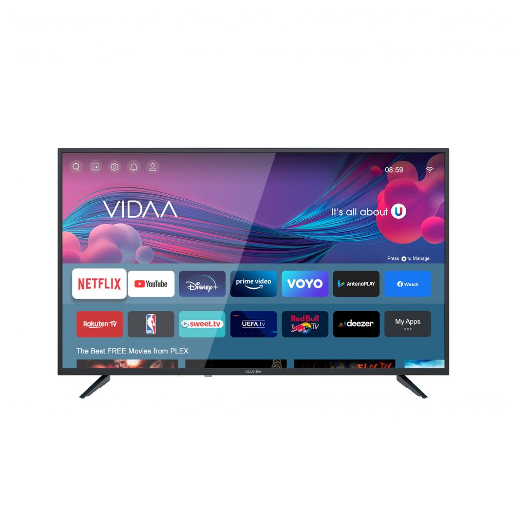 Televiisorid Allview 43iPlay6000-F 43" (109cm) 4K Full HD Smart