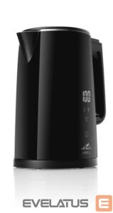 Tējkanna ETA  Kettle 559590000 Emma Electric, 2200 W, 1.5 L, Stainless steel, 360° rotational base, Black 