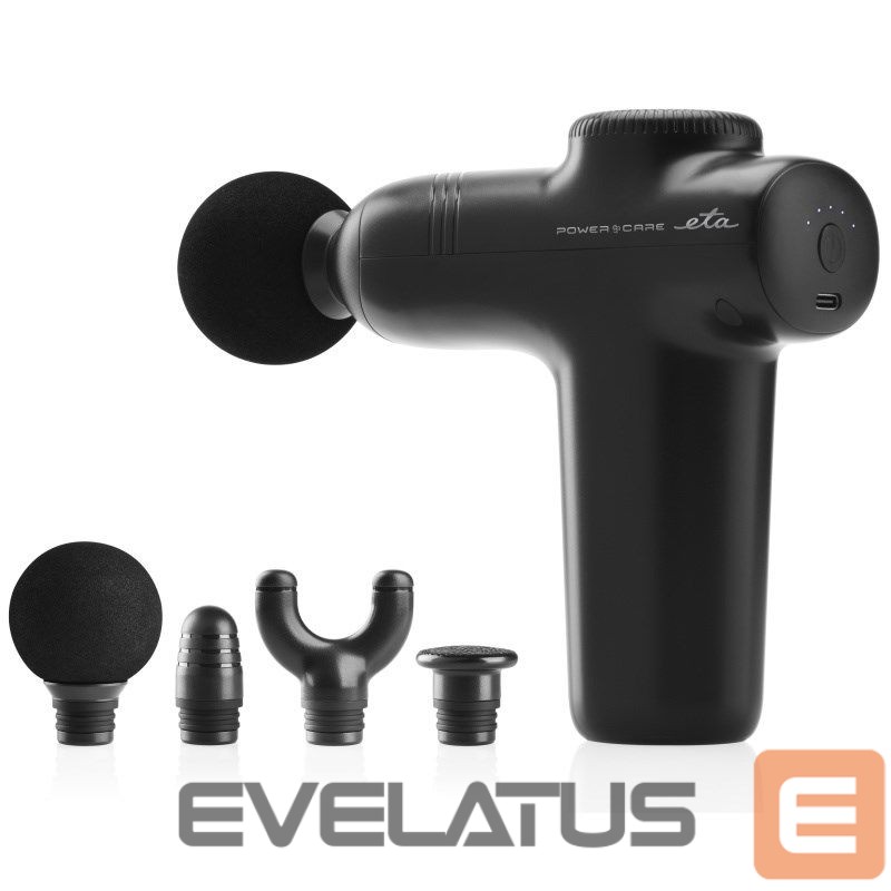 Электротовары и принадлежности ETA Mini Massage Gun 166090000 Number of power levels 5, Black