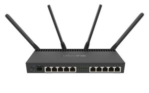 Routers Mikrotik  RB4011iGS+5HacQ2HnD-IN 802.11ac, 10/100/1000 Mbit/s, Ethernet LAN (RJ-45) ports 10, Mesh Support No, MU-MiMO Yes, No mobile broadband, 1 