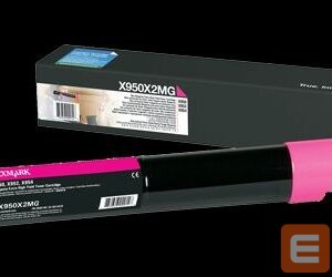 Printer accessories LEXMARK  X950X2MG Cartridge, Magenta, 22000 pages 