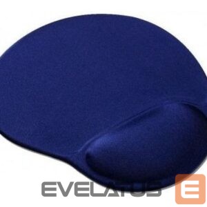Computer mouse Gembird  MP-GEL-B Gel mouse pad with wrist support, blue Blue, Gel mouse pad 