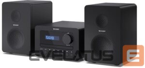 Interaktīvs risinājums Sharp  XL-B520D(BK) Tokyo Hi-Fi Micro System 2.0, FM/DAB/DAB+/USB, CD, Bluetooth 5.0, Aux-in, Black 