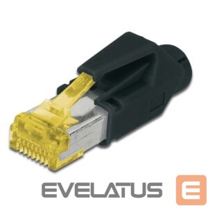 Üleminek Digitus  A-MO6A 8/8 HRS AT 6A modular RJ45 Plug, Hirose TM31 8P8C, shielded, for round cable, incl. hood 