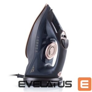 Glūdeklis ETA  Iron Kiara 127690000 Cordless Steam Iron, 2200 W, Water tank capacity 220 ml, Continuous steam 40 g/min, Black 