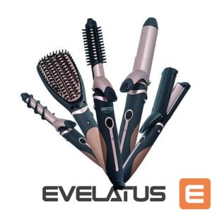 Fööni pintsel Camry  Hair Styler CR 2024 1200 W, Black/Rose gold 