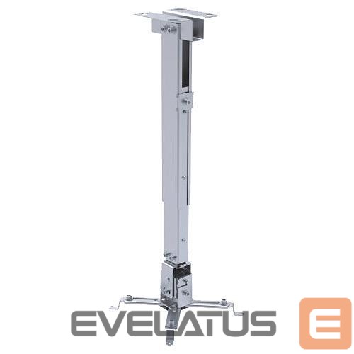TV bracket Sunne Projector Ceiling mount, PRO02S, Tilt, Swivel, Maximum weight (capacity) 20 kg, Silver