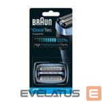 Accessories and filters Braun  CoolTec Combi Pack Cassette replacement head 40B Blue, Number of shaver heads/blades 1 