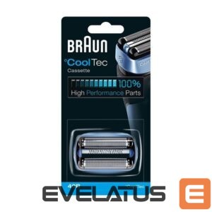 Accessories and filters Braun  CoolTec Combi Pack Cassette replacement head 40B Blue, Number of shaver heads/blades 1 