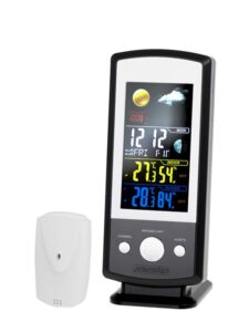 Other small household appliances Mesko  MS 1177 Weather station, Black, Colorful Digital Display 