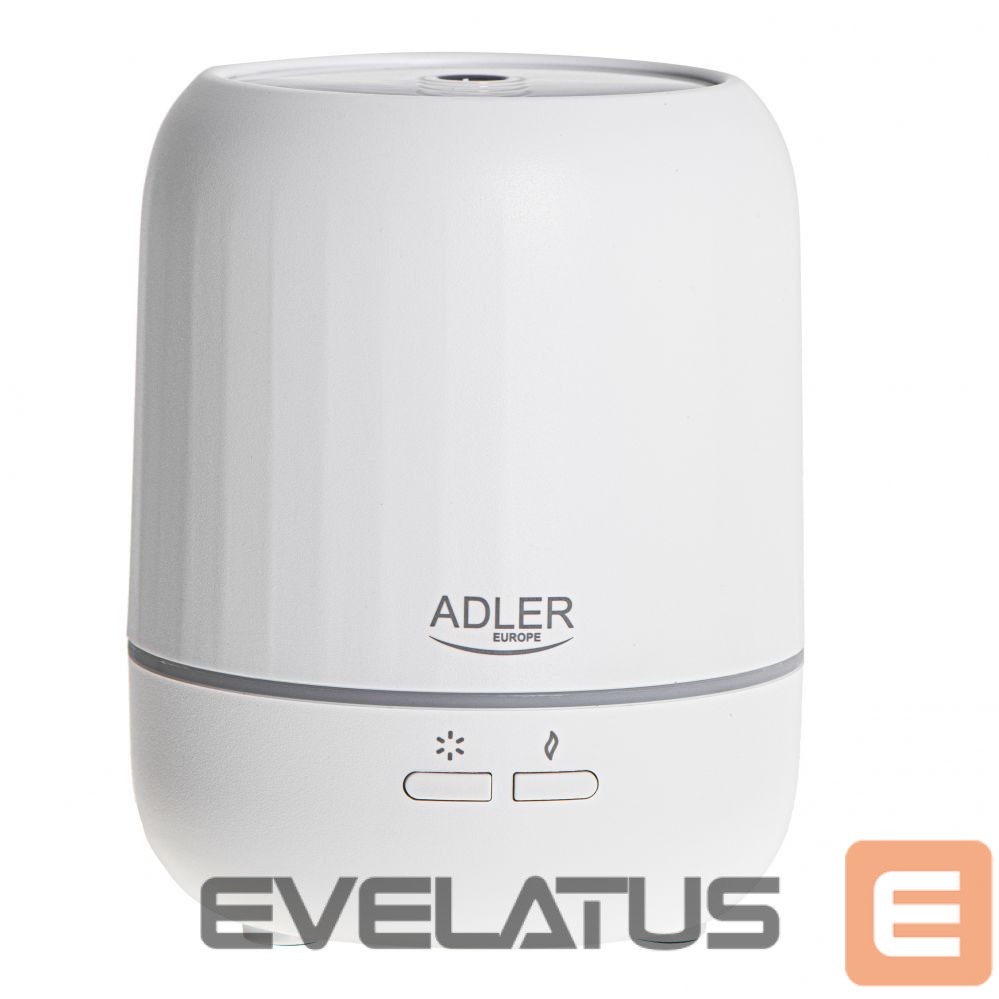 Воздухоочиститель Adler Ultrasonic aroma diffuser 3in1 AD 7968 Ultrasonic, Suitable for rooms up to 25 m², White