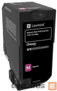 Aksesuāri un izejmateriāli LEXMARK  Corporate Toner Cartridge 84C2HME Magenta, 16000 pages 