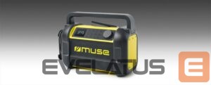 Speakers Muse  M-928 BTY Jobsite Radio speaker, Black/Yellow 