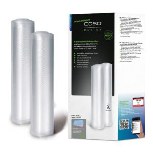 Filtrai ir priedai Caso  Vacuum Rolls 01248 2 pcs, Dimensions (W x L) 30 x 600 cm, Transparent 