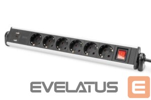 Kabelis Digitus  Office Power Strip DA-70624 