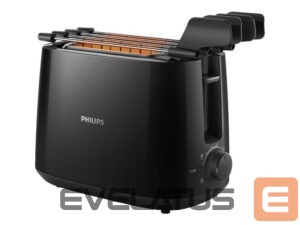 Tosters Philips  HD2583/90 Daily Collection Toaster, Black 