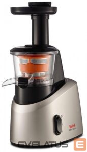 Другая малая бытовая техника TEFAL  Slow Juicer ZC255B38 Type Electric Silver/ black 200 W Extra large fruit input Number of speeds 2 82 RPM 