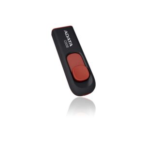 Zibatmiņa ADATA  C008 64 GB USB 2.0 Black/Red 