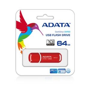 Flash drive ADATA  UV150 64 GB USB 3.0 Red 