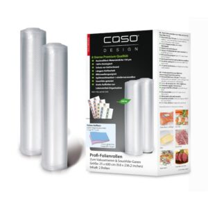 Filtrai ir priedai Caso  | Foil Roll | 01225 | 2 | Dimensions (W x L) 25x600 cm | Transparent 