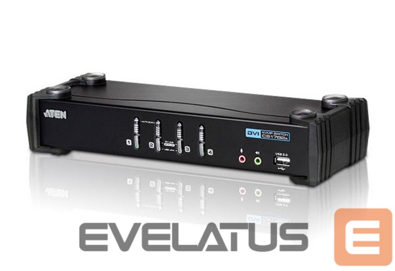 Server – muud tarvikud Aten 4-Port USB DVI/Audio KVMP Switch 4-Port USB DVI/Audio KVMP Switc